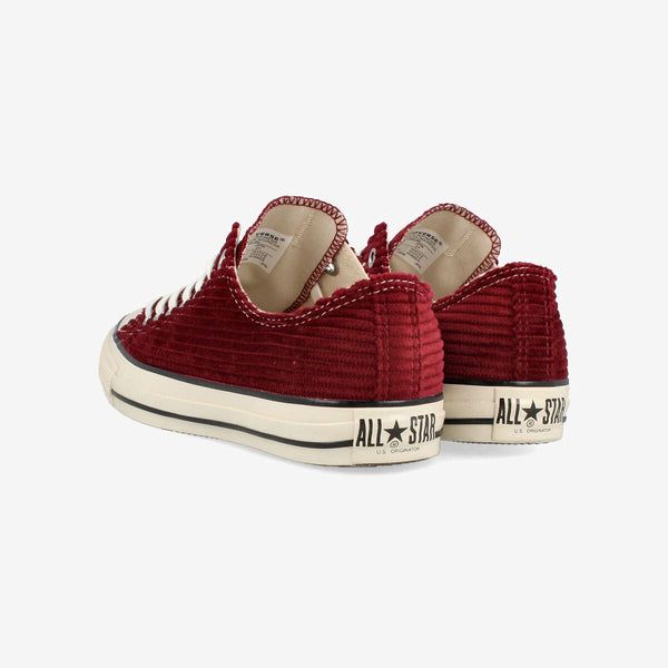 CONVERSE ALL STAR US CORDUROY OX MAROON