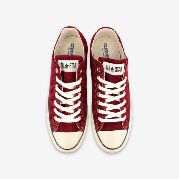 CONVERSE ALL STAR US CORDUROY OX MAROON