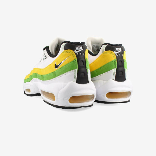 NIKE AIR MAX 95 ESSENTIAL WHITE/BLACK/GREEN APPLE/TOUR YELLOW