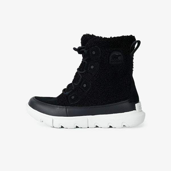 SOREL EXPLORER II JOAN COZY BLACK/TEA LIGHT