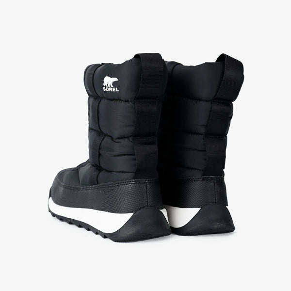 SOREL YOUTH WHITNEY II PUFFY MID WP BLACK 【キッズ】