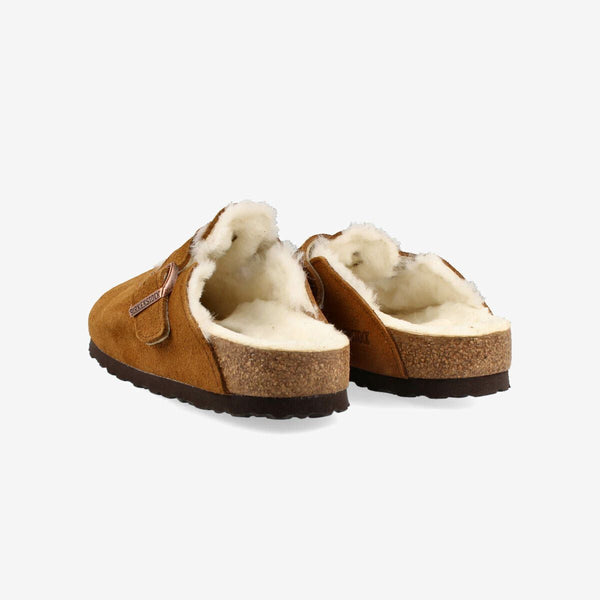 BIRKENSTOCK BOSTON SHEARLING VL SHEEPSKIN MINK 【NARROW】