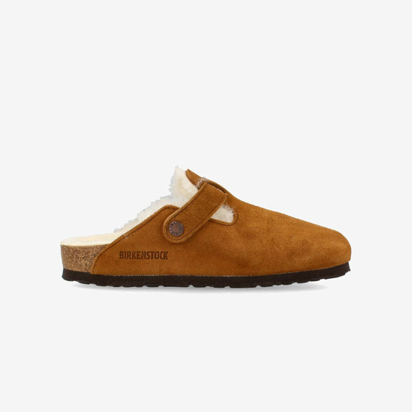 BIRKENSTOCK BOSTON SHEARLING VL SHEEPSKIN MINK 【NARROW】