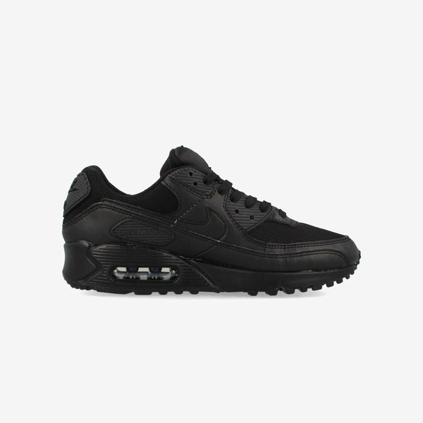 Air max 90 all black leather sale