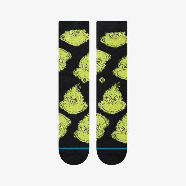 STANCE SOCKS MEAN ONE BLACK 【THE GRINCH】