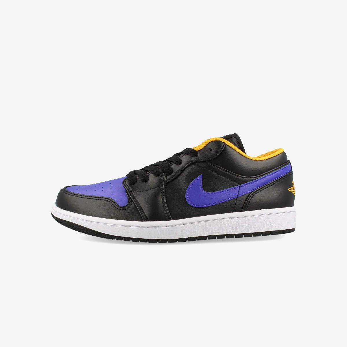 NIKE AIR JORDAN 1 LOW BLACK/DARK CONCORD/TAXI – KICKS LAB.