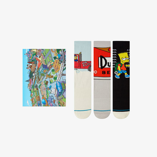 STANCE SOCKS THE SIMPSONS BOX SET MULTI 【THE SIMPSONS】