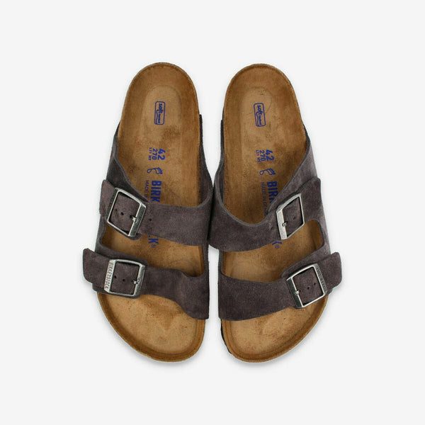 BIRKENSTOCK ARIZONA SOFT FOOTBED SUEDE LEATHER 【REGULAR】