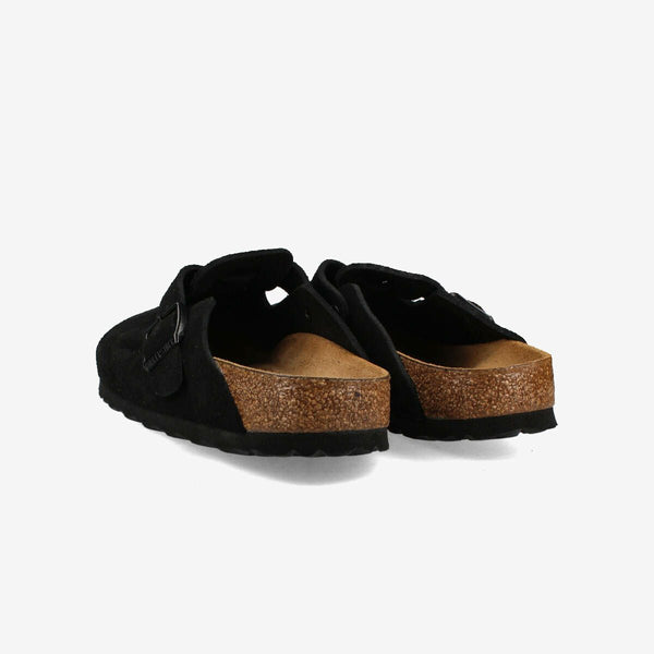 BIRKENSTOCK BOSTON SOFT FOOTBED SUEDE LEATHER 【NARROW】