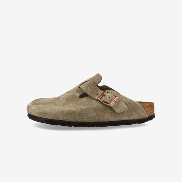 BIRKENSTOCK BOSTON SOFT FOOTBED SUEDE LEATHER 【NARROW】