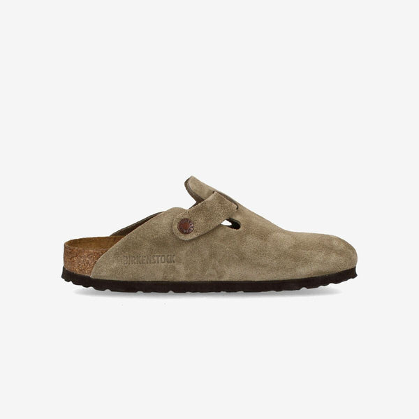 BIRKENSTOCK BOSTON SOFT FOOTBED SUEDE LEATHER 【NARROW】