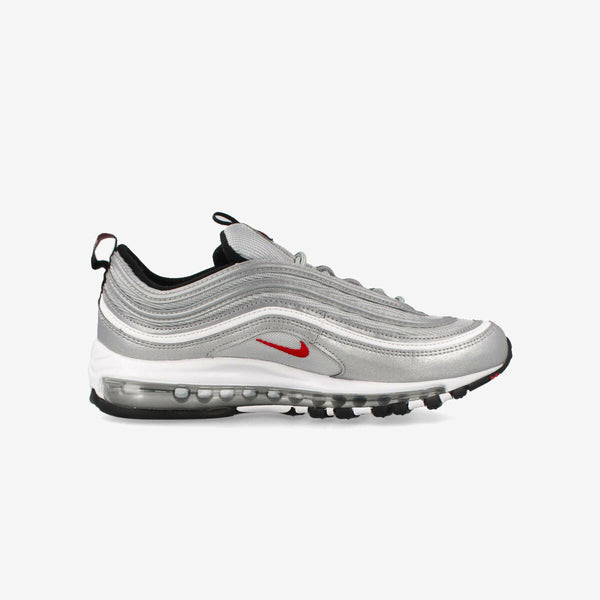 NIKE AIR MAX 97 OG METALLIC SILVER/UNIVERSITY RED/BLACK 【SILVER BULLET】