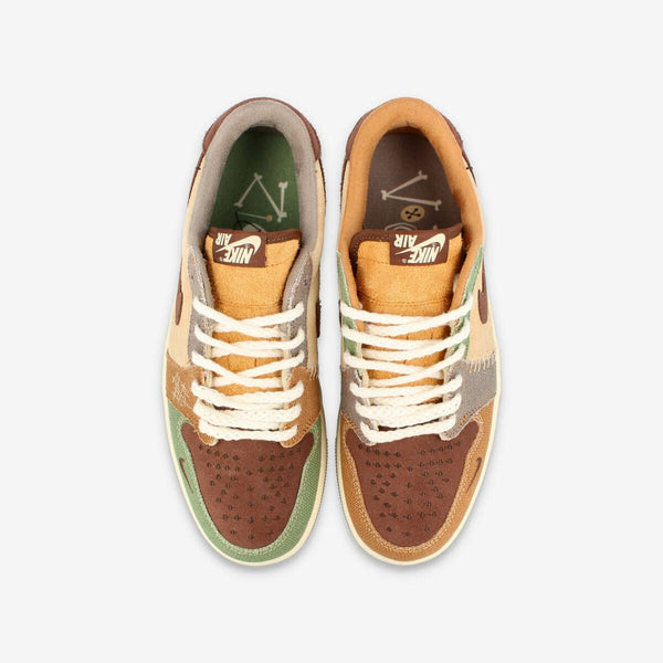 NIKE AIR JORDAN 1 LOW OG ZION WILLIAMSON FLAX/MUSLIN/FAUNA BROWN [VOODOO]