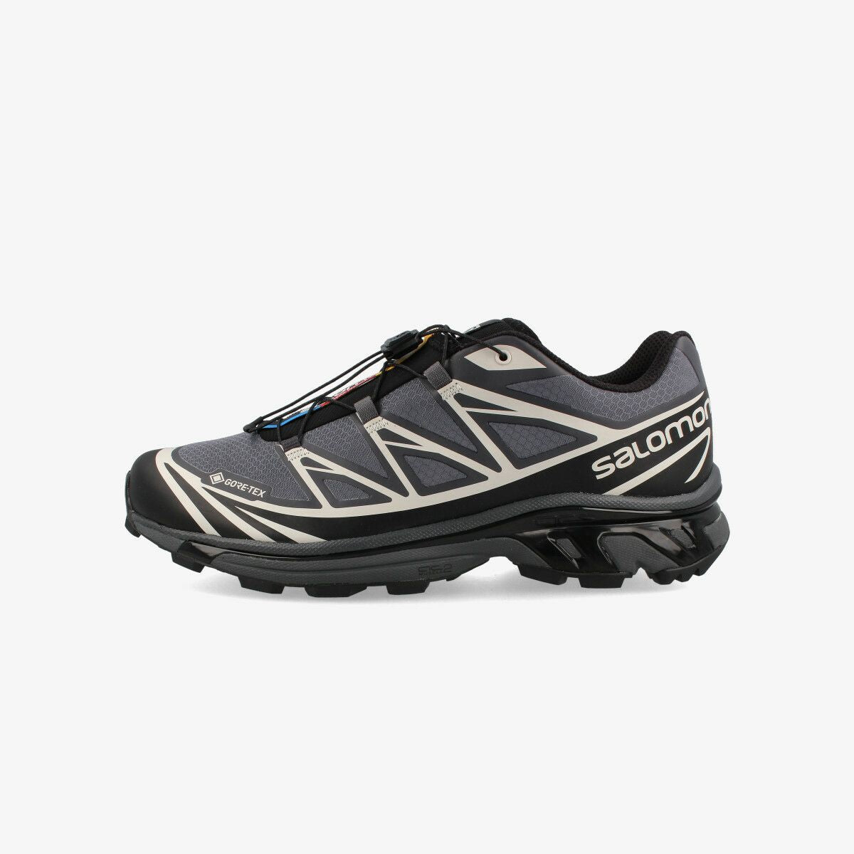 SALOMON XT-6 GTX BLACK/EBONY/LUNAR ROCK 【GORE-TEX】 – KICKS LAB.