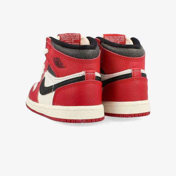 NIKE AIR JORDAN 1 RETRO HIGH OG TD VARSITY RED/BLACK/SAIL/MUSLIN 【CHICAGO LOST & FOUND】