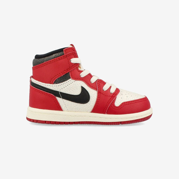 NIKE AIR JORDAN 1 RETRO HIGH OG TD VARSITY RED/BLACK/SAIL/MUSLIN 【CHICAGO LOST &amp; FOUND】