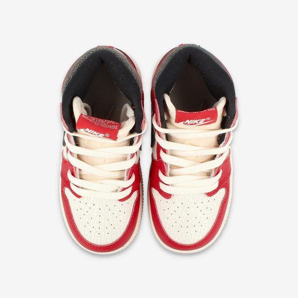 NIKE AIR JORDAN 1 RETRO HIGH OG TD VARSITY RED/BLACK/SAIL/MUSLIN 【CHICAGO LOST & FOUND】