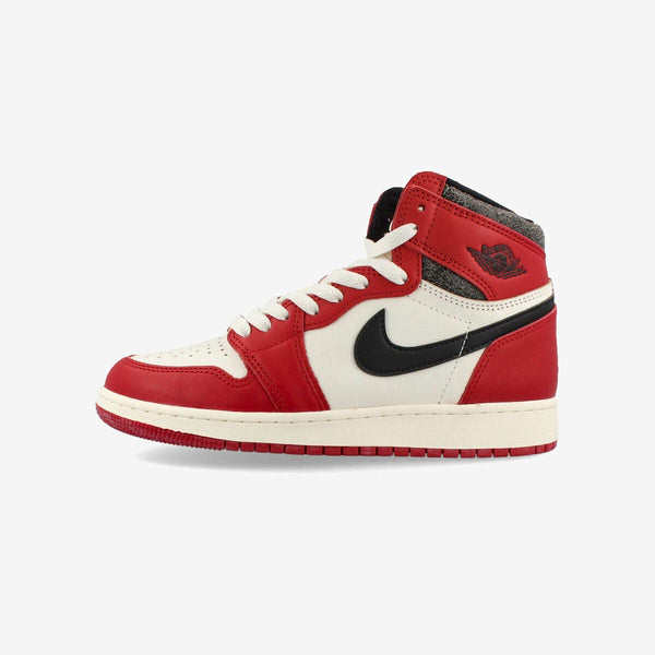 NIKE AIR JORDAN 1 RETRO HIGH OG GS VARSITY RED/BLACK/SAIL/MUSLIN 【CHICAGO LOST &amp; FOUND】