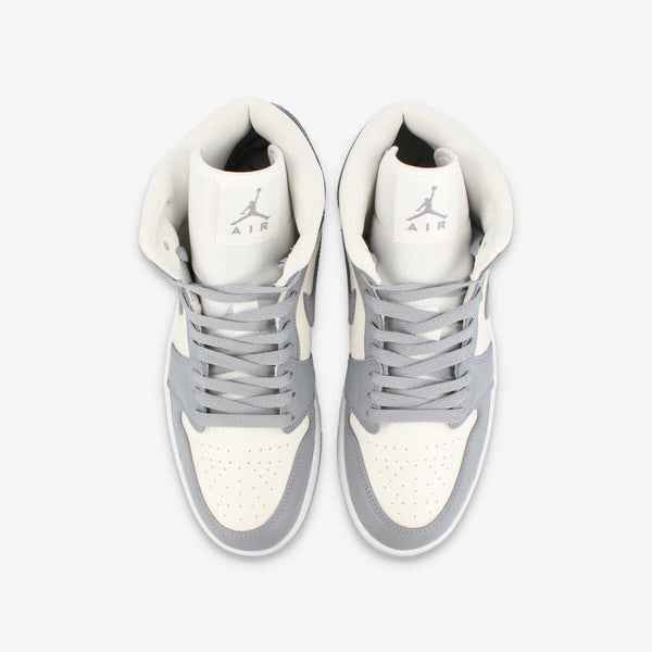 NIKE WMNS AIR JORDAN 1 MID SAIL/STEALTH/WHITE