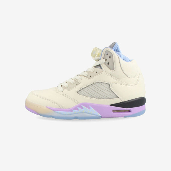 NIKE AIR JORDAN 5 RETRO SP SAIL/WASHED YELLOW/VIOLET STAR [DJ Khaled]