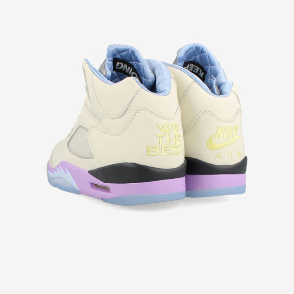 NIKE AIR JORDAN 5 RETRO SP SAIL/WASHED YELLOW/VIOLET STAR 【DJ Khaled】