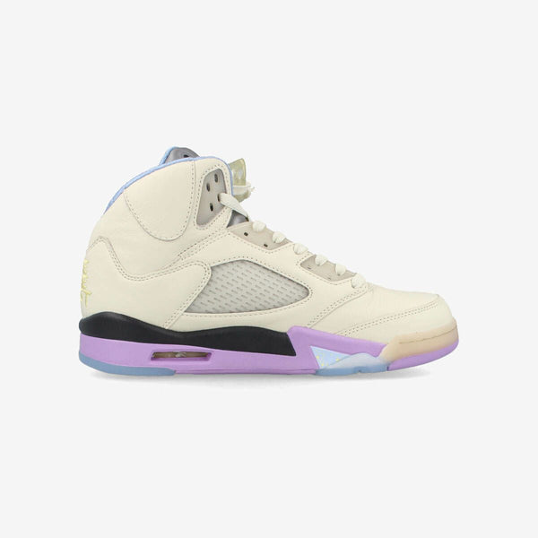 NIKE AIR JORDAN 5 RETRO SP SAIL/WASHED YELLOW/VIOLET STAR 【DJ Khaled】