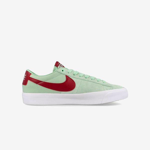 NIKE SB BLAZER ZOOM LOW PRO GT ENAMEL GREEN/TEAM RED/WHITE