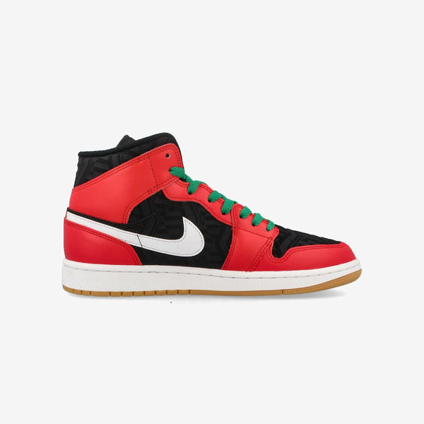 Air jordan 1 hotsell mid se black red