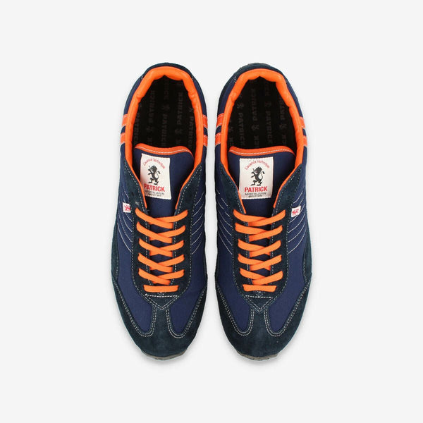 PATRICK STADIUM NAVY/ORANGE [MADE IN JAPAN] [Made in Japan]