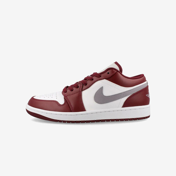 NIKE AIR JORDAN 1 LOW CHERRYWOOD RED/CEMENT GREY/WHITE