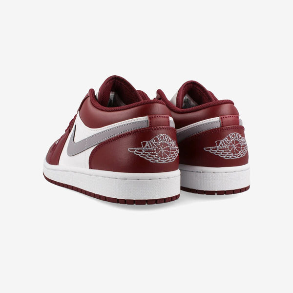 NIKE AIR JORDAN 1 LOW CHERRYWOOD RED/CEMENT GREY/WHITE