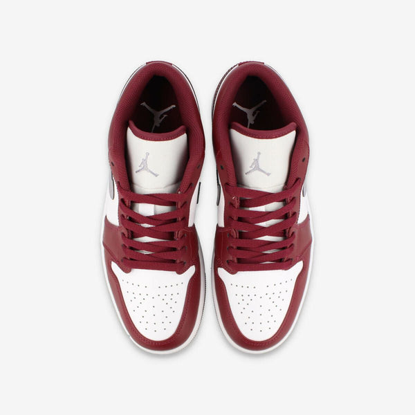 NIKE AIR JORDAN 1 LOW CHERRYWOOD RED/CEMENT GREY/WHITE