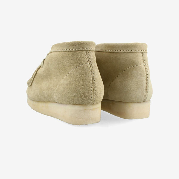 CLARKS WALLABEE BOOT W's MAPLE SUEDE