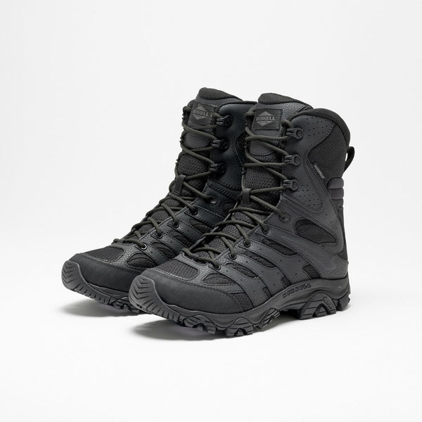 MERRELL MOAB 3 TACTICAL 8” ZIP WATERPROOF BLACK 【KICKS LAB. EXCLUSIVE】