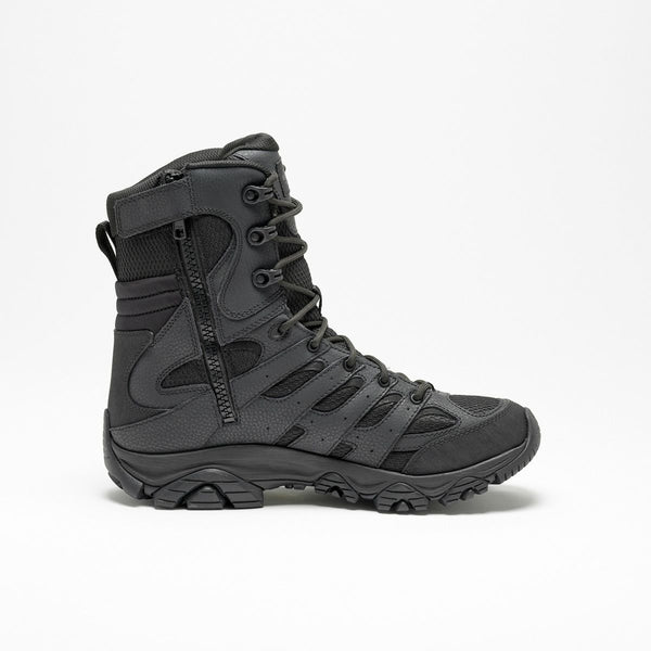 MERRELL MOAB 3 TACTICAL 8” ZIP WATERPROOF BLACK [KICKS LAB. EXCLUSIVE]