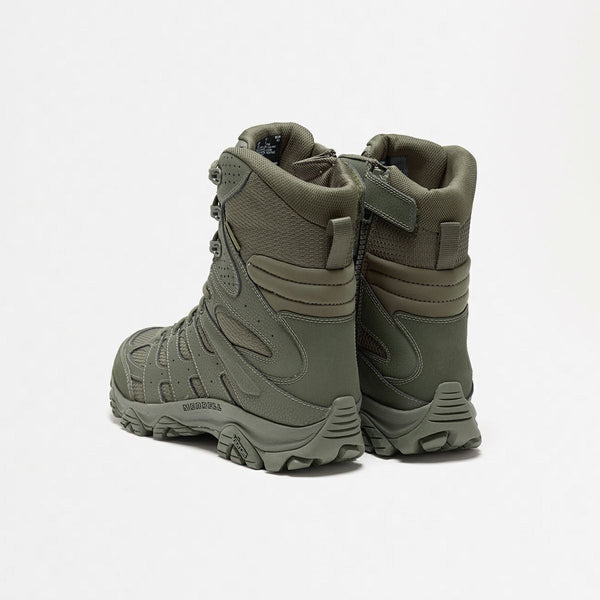 MERRELL MOAB 3 TACTICAL 8” ZIP WATERPROOF DARK OLIVE [KICKS LAB. EXCLUSIVE]