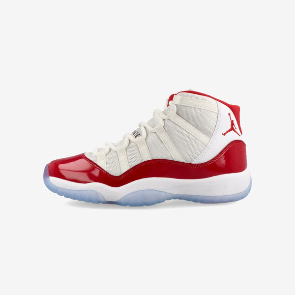 NIKE AIR JORDAN 11 RETRO GS WHITE/VARSITY RED/BLACK [CHERRY]