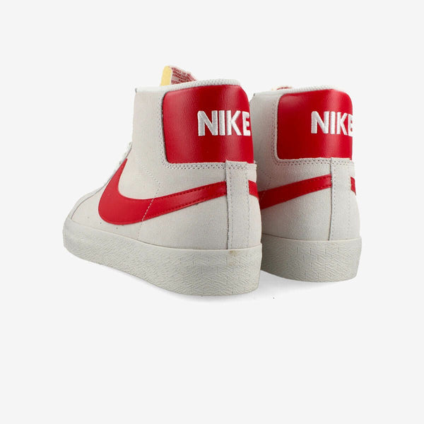 NIKE SB BLAZER ZOOM MID SUMMIT WHITE/UNIVERSITY RED