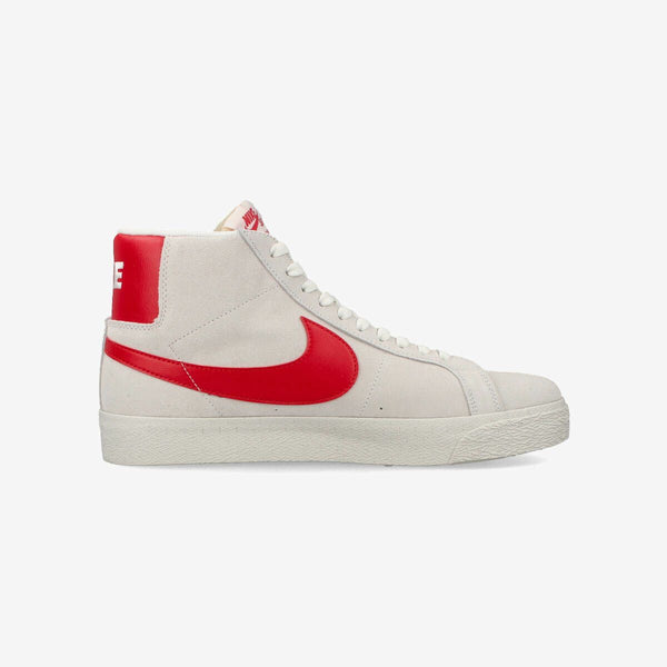 NIKE SB BLAZER ZOOM MID SUMMIT WHITE/UNIVERSITY RED