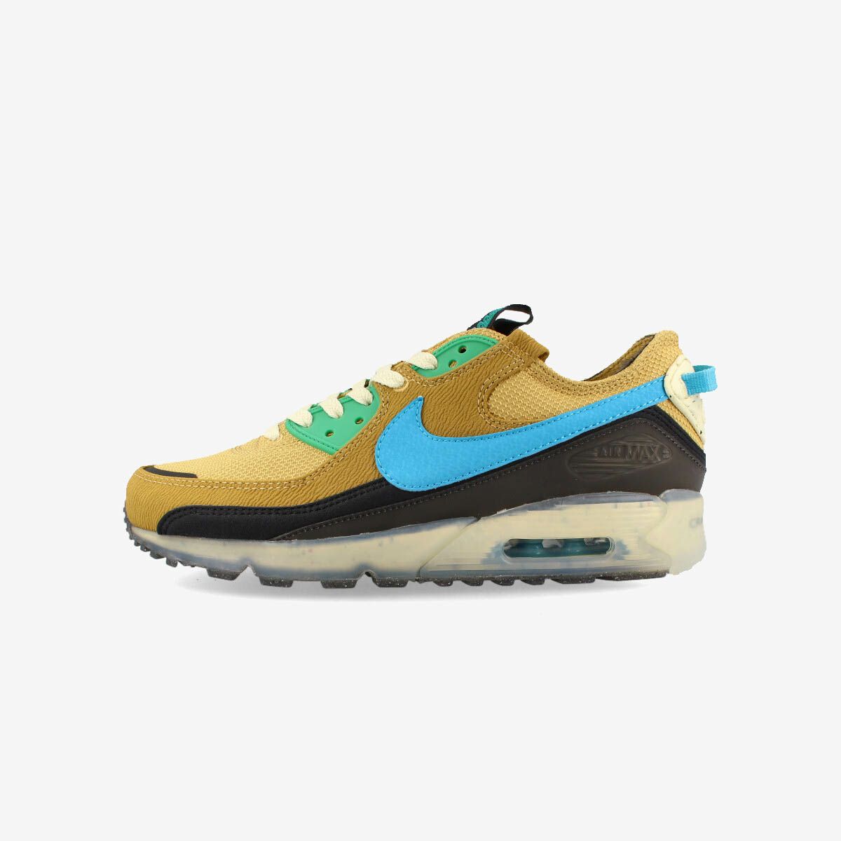 NIKE AIR MAX TERRASCAPE 90 WHEAT GOLD/BLUE LIGHTNING/STADIUM GREEN