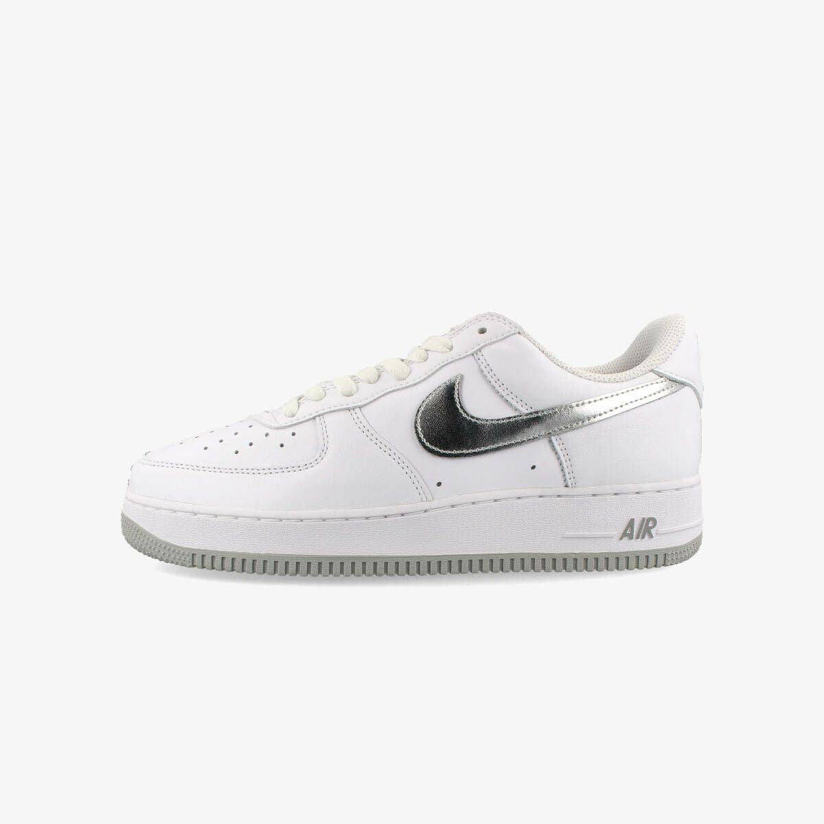 NIKE AIR FORCE 1 LOW RETRO WHITE/METALLIC SILVER