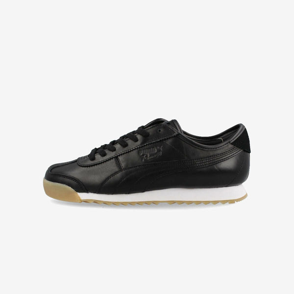 PUMA ROMA LEATHER BLACK/BLACK