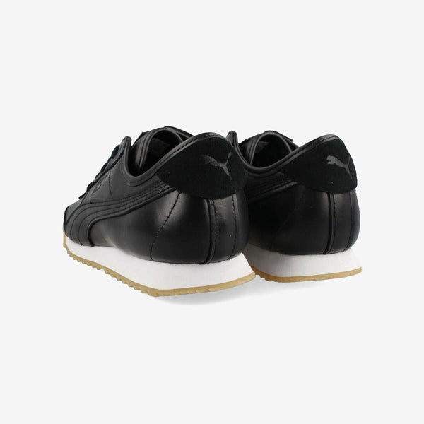 PUMA ROMA LEATHER BLACK/BLACK