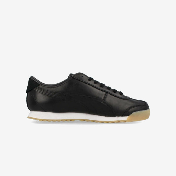 PUMA ROMA LEATHER BLACK/BLACK