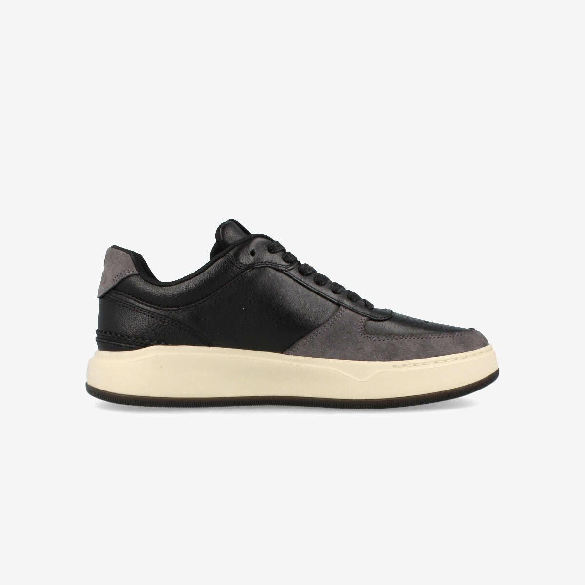 COLE HAAN GRANDPRO CROSSOVER SNEAKER BLACK/DARK PAVEMENT/IVORY c34905 ...