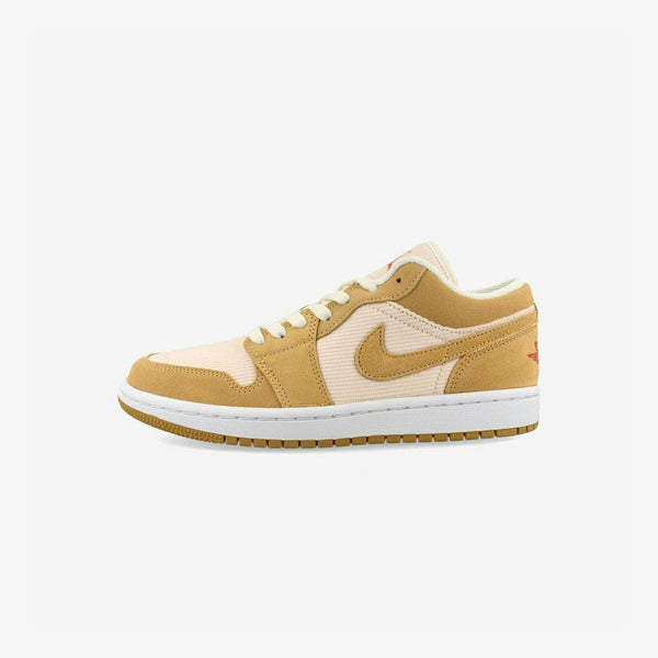 NIKE WMNS AIR JORDAN 1 LOW SE TWINE/ORANGE/ORANGE QUARTZ/SAIL