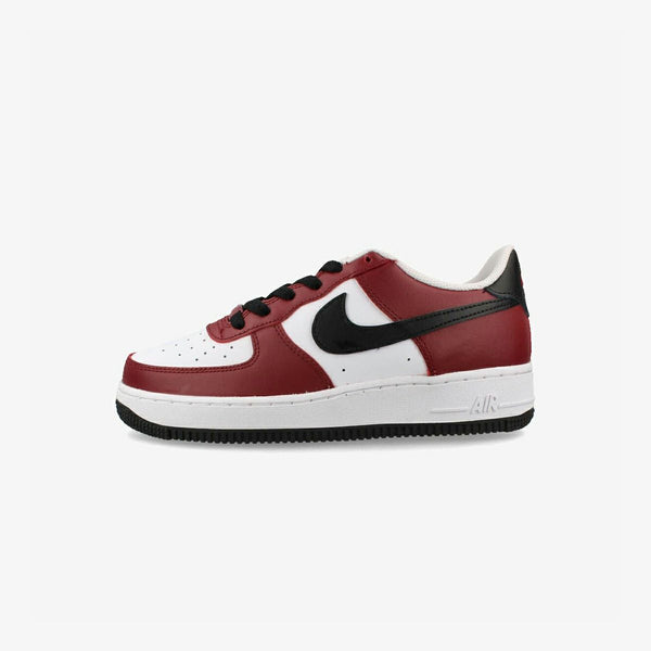 Red nike air sales force 1 lv8