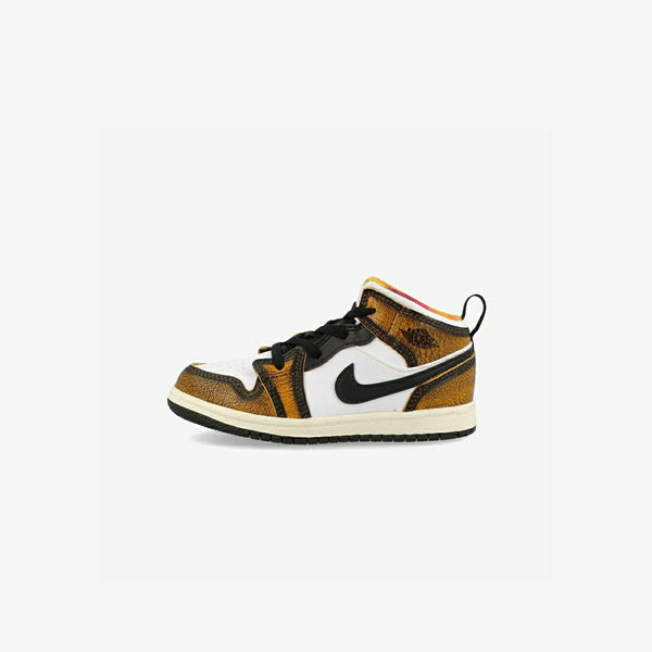 NIKE AIR JORDAN 1 MID SE TD BLACK/TAXI/WHITE/SAIL