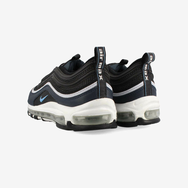 NIKE AIR MAX 97 BLACK/UNIVERSITY BLUE/DARK OBSIDIAN/PURE PLATINUM/WHITE