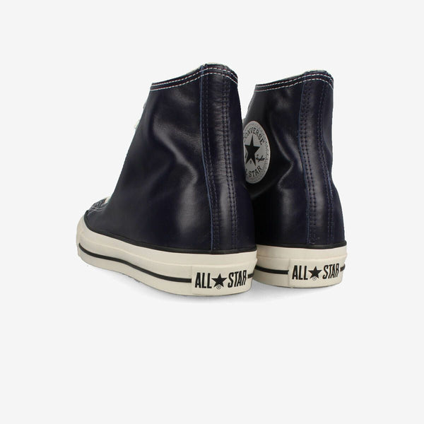 CONVERSE ALL STAR (R) 올리브 그린 가죽 HI 딥 시